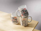 Niedlicher Becher mit Liebesspruch – "LOVE YOU FOREVER" - Perfekt als Geschenk für Verliebte