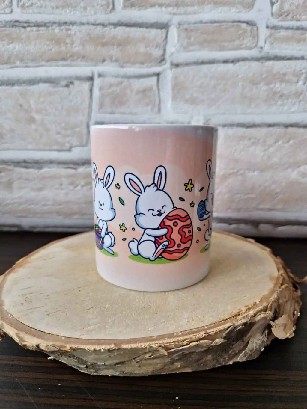 Becher - OSTERHASEN in rosa