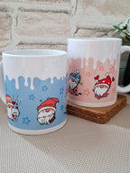 Becher - WINTER TROLLE in hellblau AC Designs