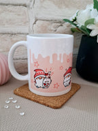 Becher - WINTER TROLLE in rosa AC Designs