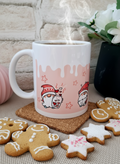 Becher - WINTER TROLLE in rosa