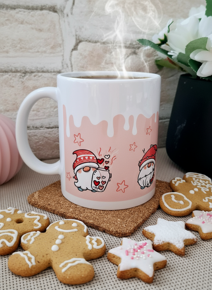 Becher - WINTER TROLLE in rosa