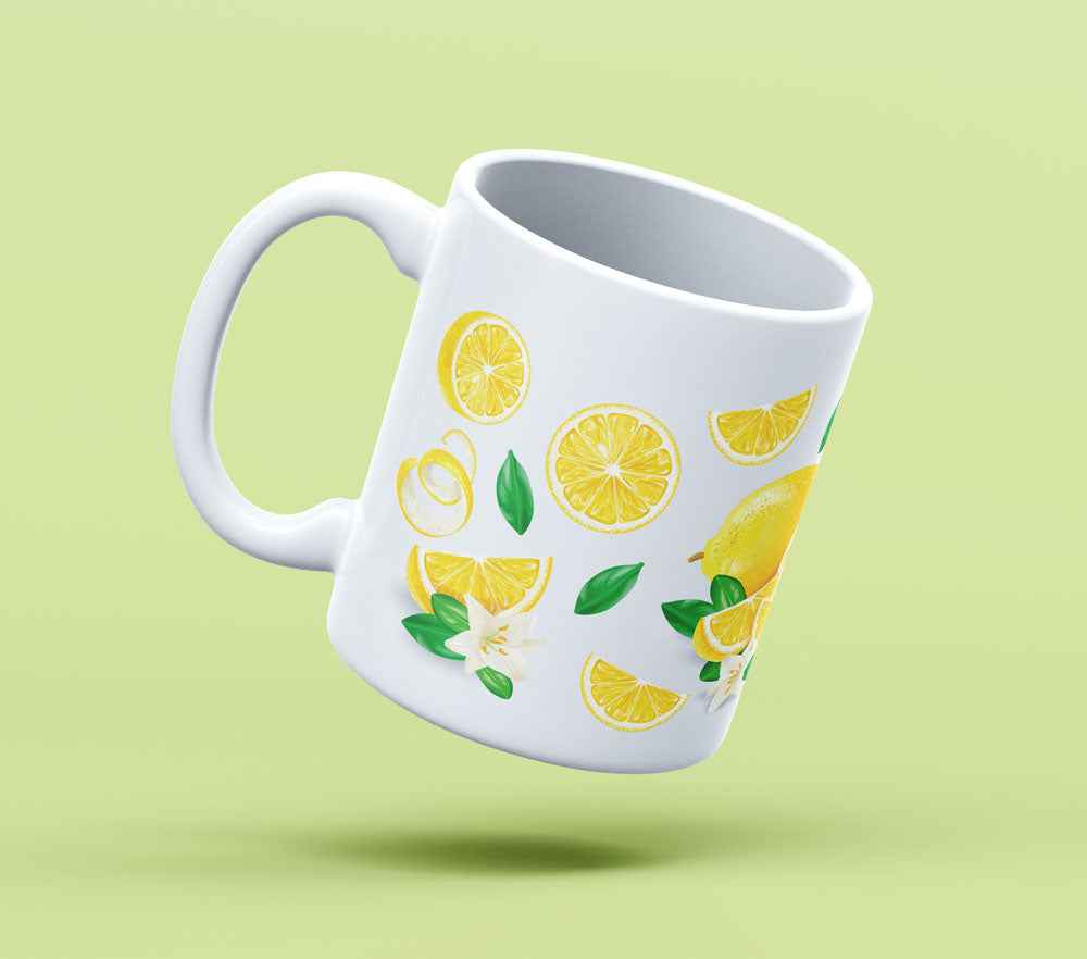 Kaffeebecher - ZITRONEN