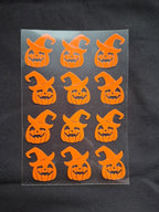 Bügelmotiv Bogen - KÜRBIS - AC Designs