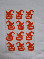 Bügelmotiv Bogen - KÜRBIS - AC Designs