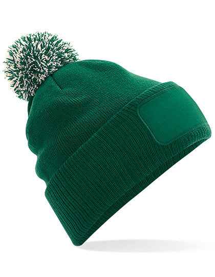 Snowstar® Patch Beanie mit Aufdruck "52"