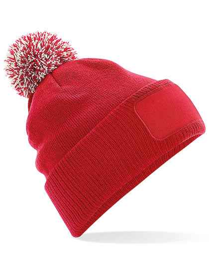 Snowstar® Patch Beanie mit Aufdruck "52"
