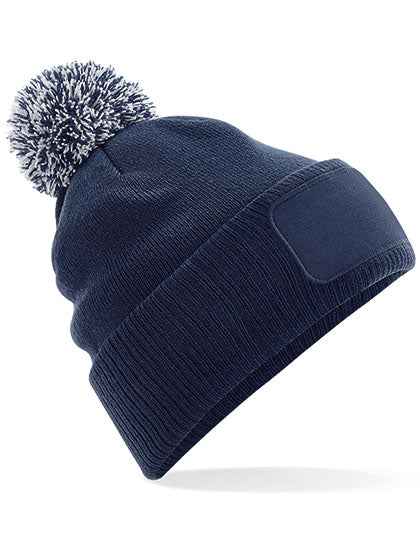 Snowstar® Patch Beanie mit Aufdruck "52"