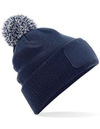 Snowstar® Patch Beanie mit Aufdruck "52"