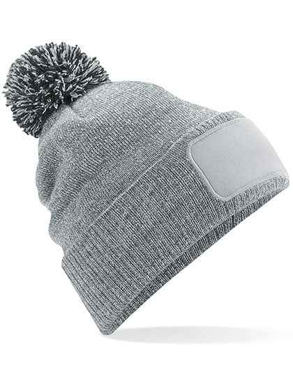 Snowstar® Patch Beanie mit Aufdruck "52"