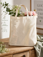 Baumwolltasche personalisiert – Wunschtext selbst gestalten | Stoffbeutel mit eigenem Text