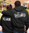 Heavy Hoodie KÖNIGIN oder KÖNIG