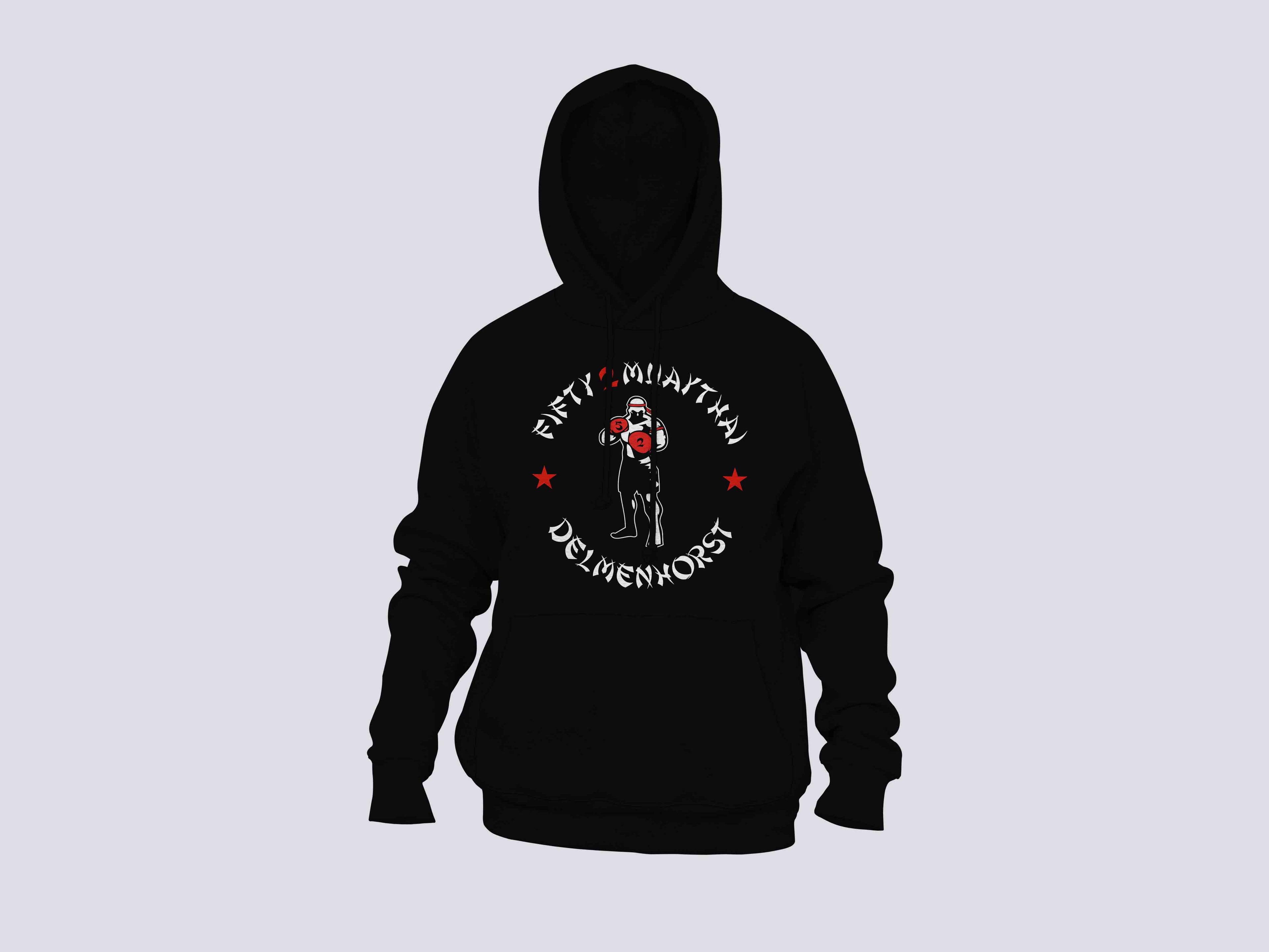 B&C KING Hoodie mit Brustaufdruck - AC Designs
