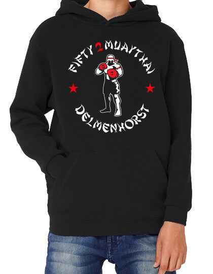 KIDS B&C KING Hoodie mit Brustaufdruck