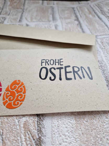 Postkarte - OSTEREIER FROHE OSTERN