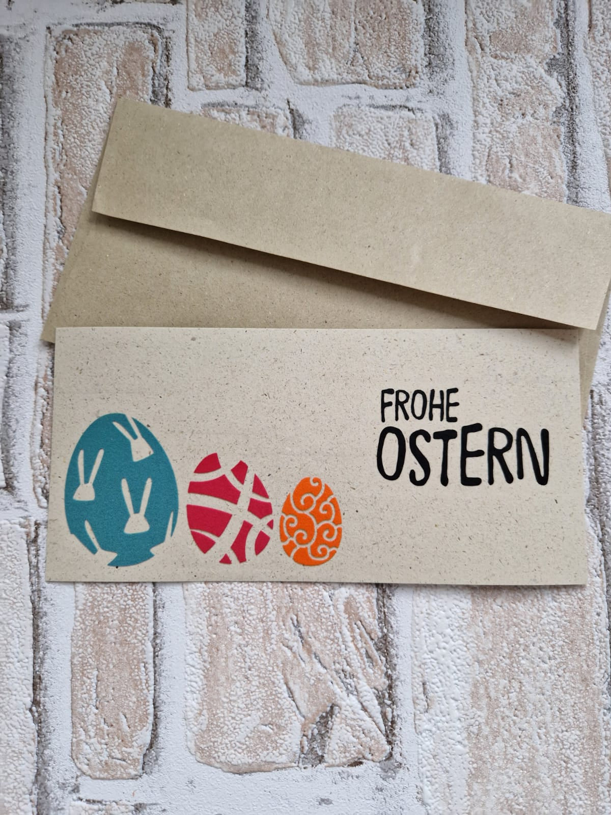 Postkarte - OSTEREIER FROHE OSTERN