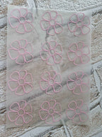 Bügelmotiv Bogen - BLUMEN