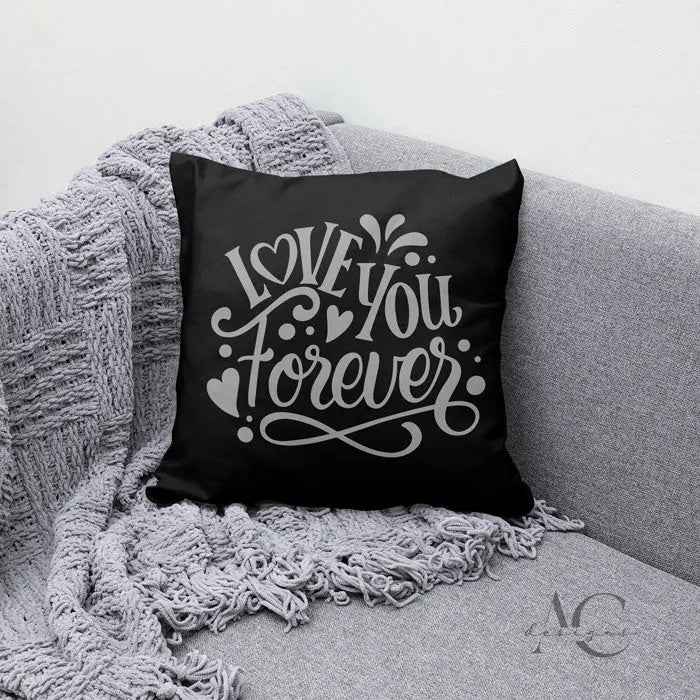 Kissenbezug LOVE YOU FOREVER