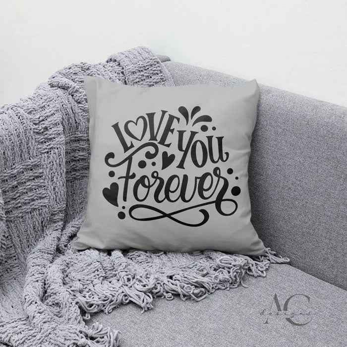 Kissenbezug LOVE YOU FOREVER