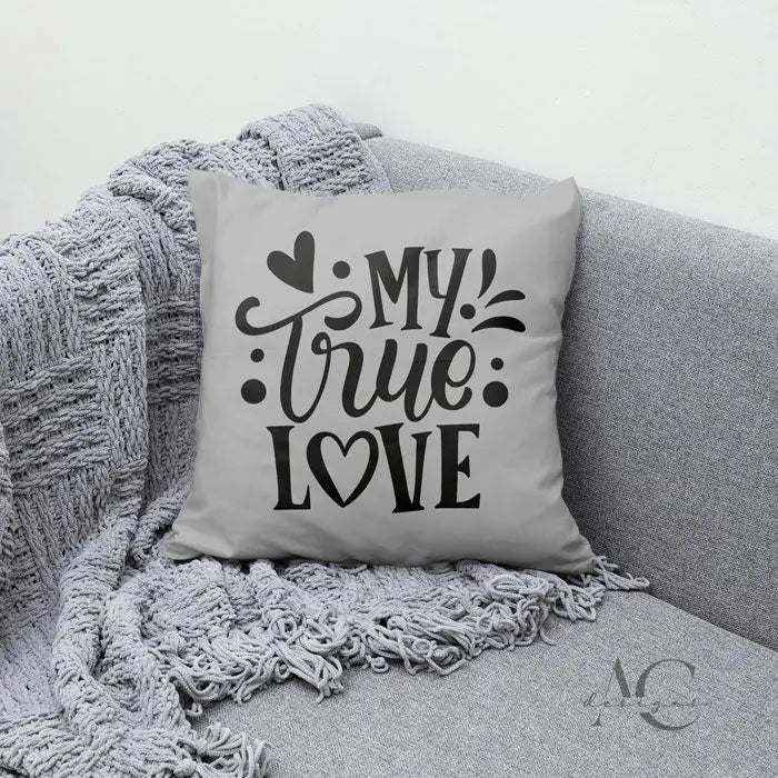 Kissenbezug MY TRUE LOVE