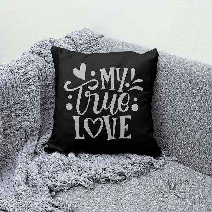 Kissenbezug MY TRUE LOVE