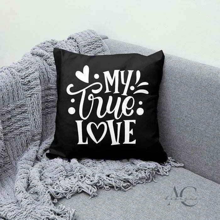 Kissenbezug MY TRUE LOVE