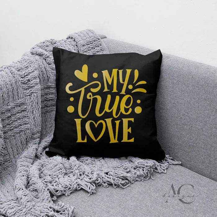 Kissenbezug MY TRUE LOVE