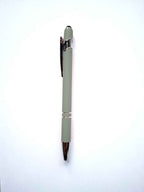 Eleganter Metall-Kugelschreiber in Olive mit personalisierter Lasergravur