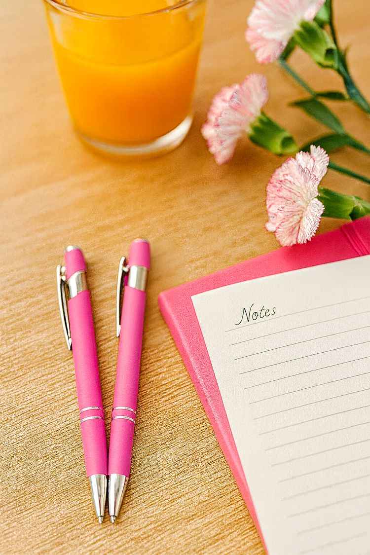 Eleganter Metall-Kugelschreiber in Pink mit personalisierter Lasergravur