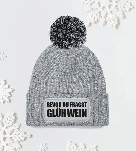 Mütze - BEVOR DU FRAGST GLÜHWEIN AC Designs