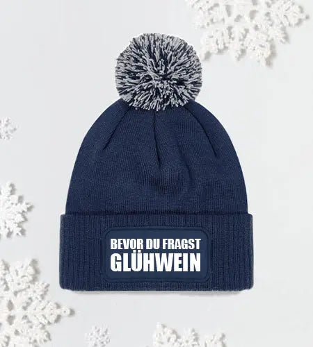 Mütze - BEVOR DU FRAGST GLÜHWEIN AC Designs