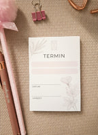 Praktischer Schreibblock TERMIN – 50 Blatt 120g Naturpapier | Hochwertig