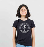 Kids´ T-Shirt mit Brustaufdruck MUAYTHAI FRAU
