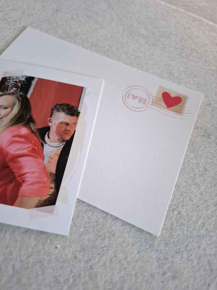 Postkarte - HERZ WOLLTE ES SO