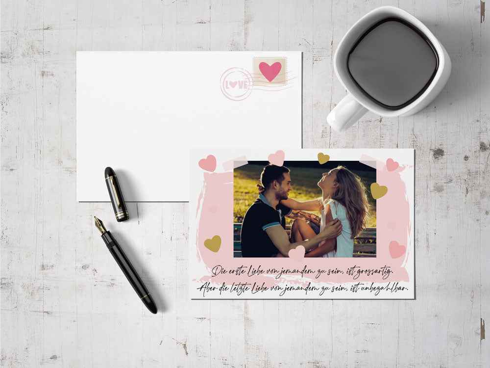 Postkarte - LETZTE LIEBE