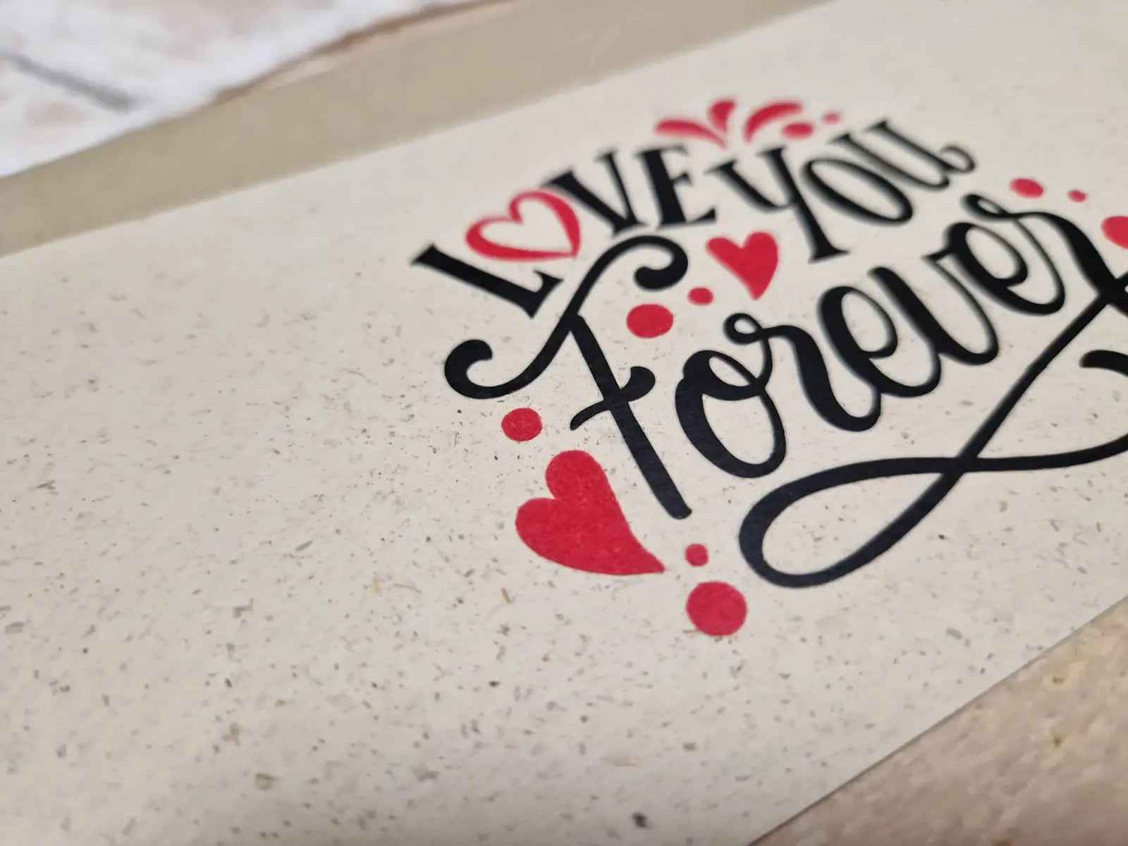 Postkarte - LOVE YOU FOREVER