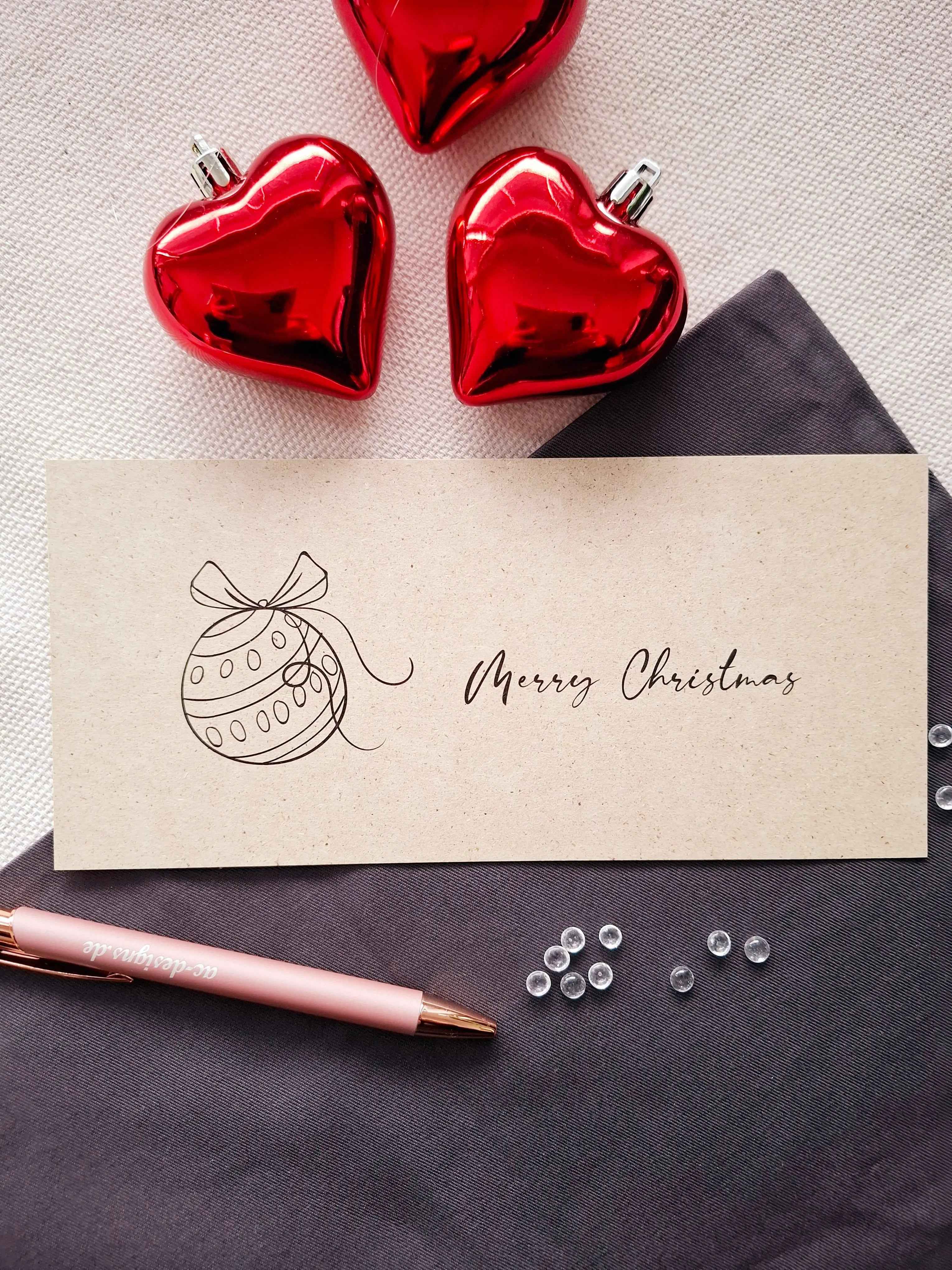 Postkarte - MERRY CHRISTMAS