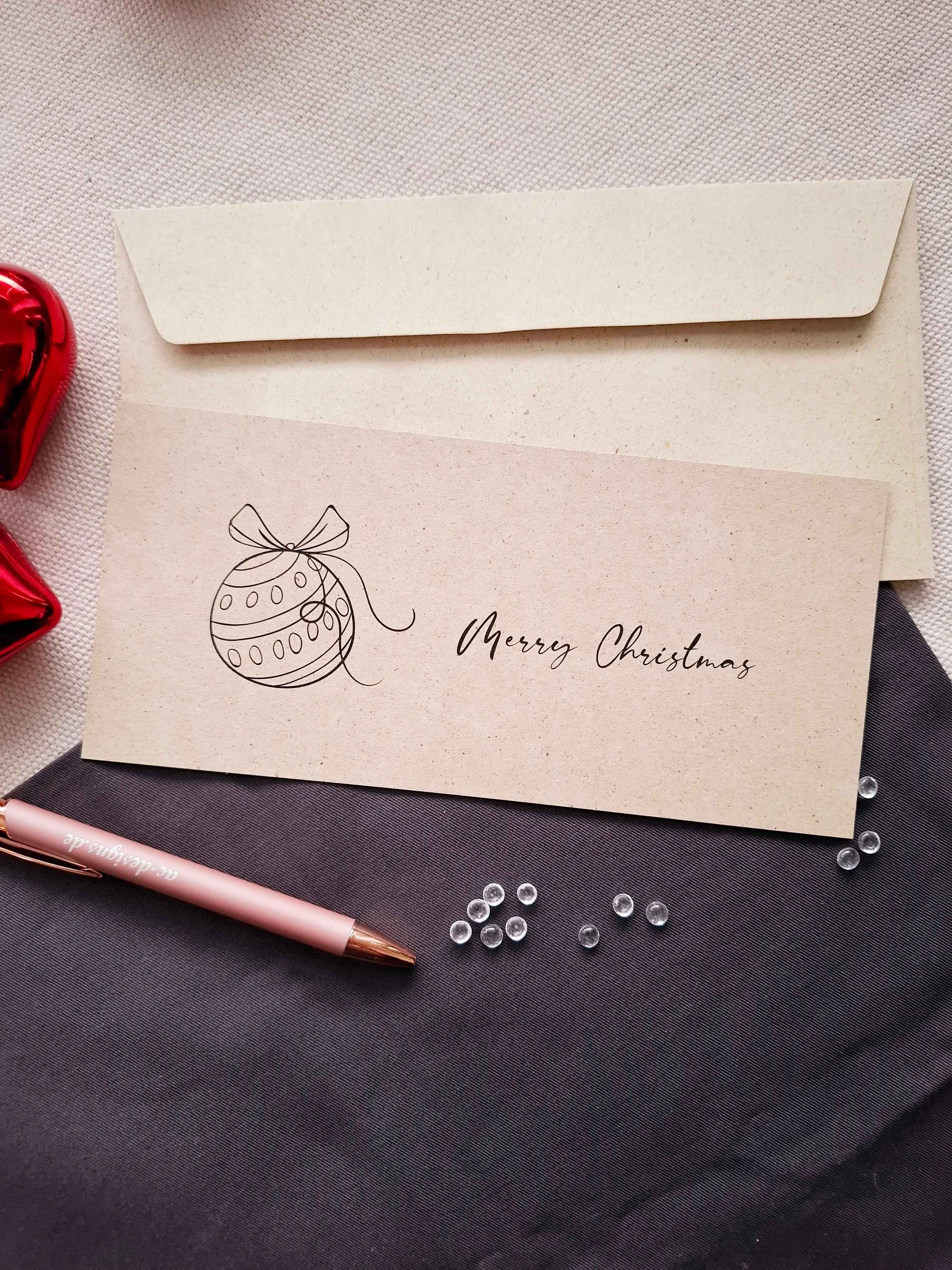 Postkarte - MERRY CHRISTMAS