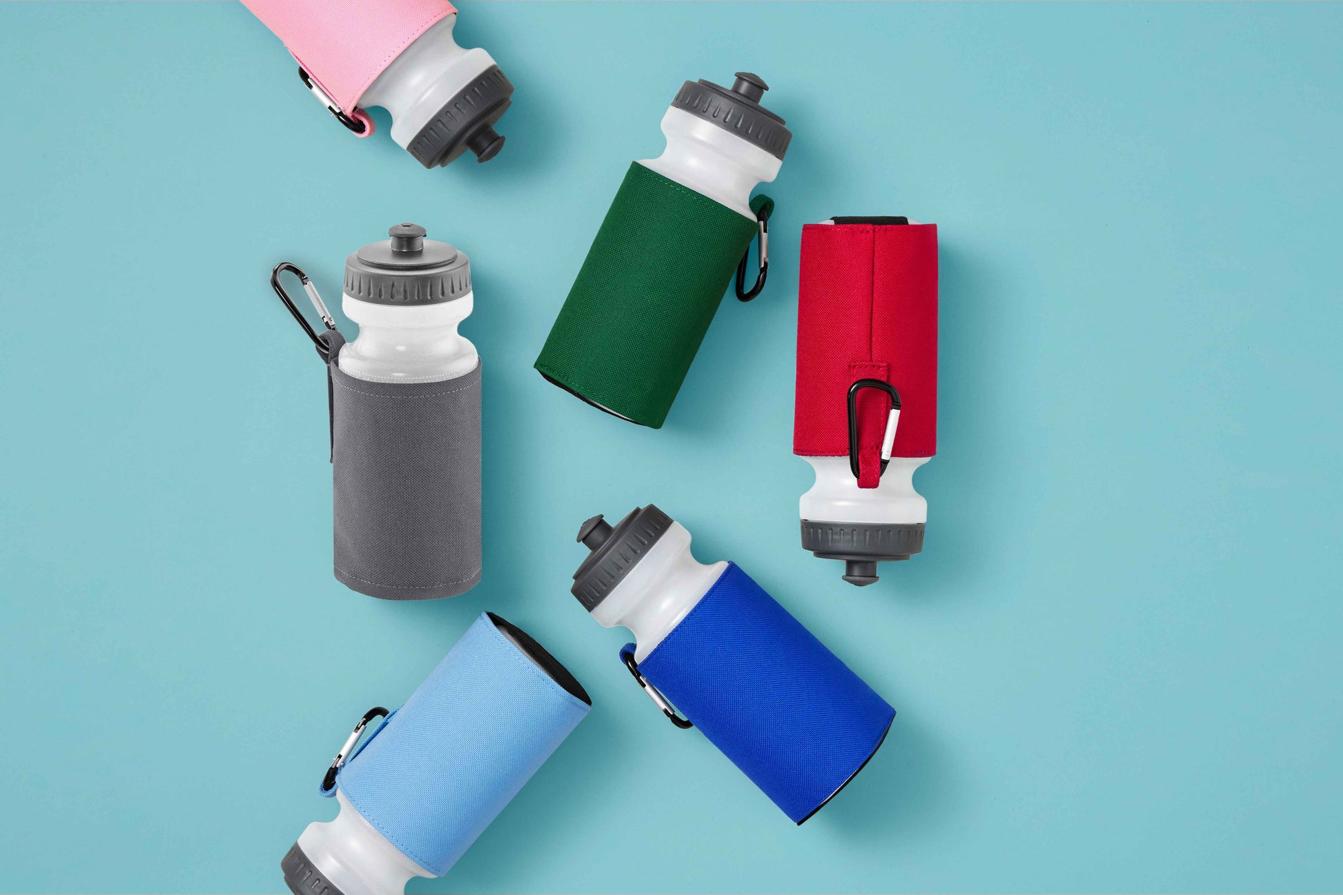 Personalisierte Trinkflasche mit Schulmotiv