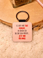 Schlüsselanhänger - TIC TAC TOE rosa AC Designs