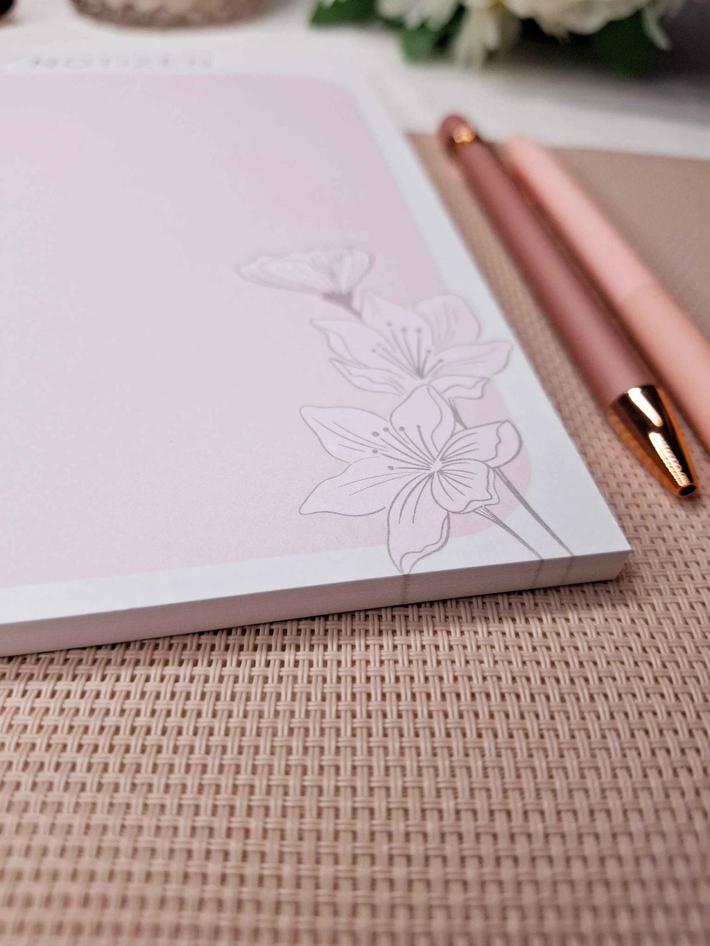 Schreibblock NOTIZEN DIN A5 | Hochwertiger Notizblock für Büro, Studium & kreative Ideen