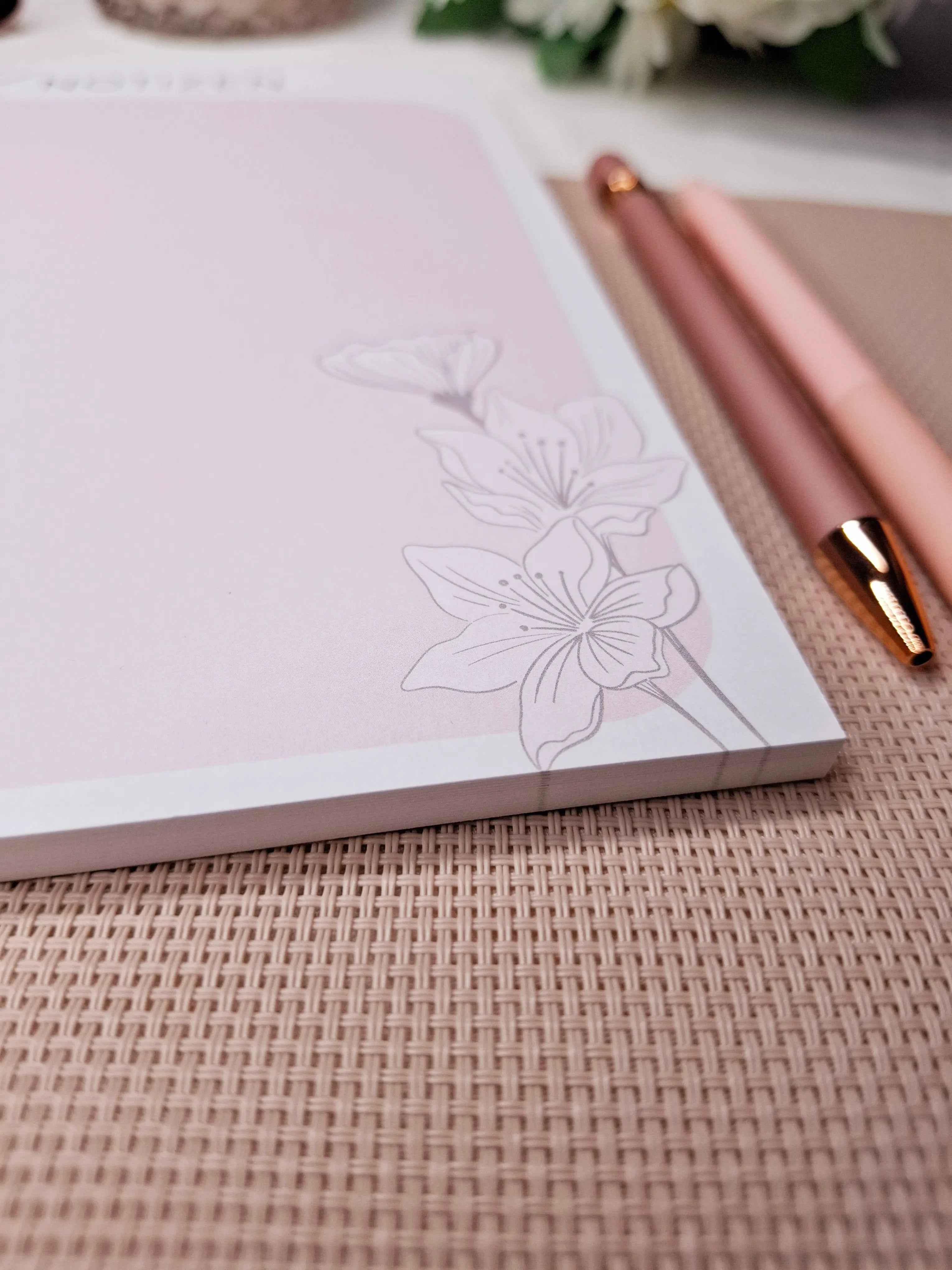 Schreibblock NOTIZEN DIN A5 | Hochwertiger Notizblock für Büro, Studium & kreative Ideen