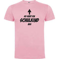 Bügelmotiv 'So sieht ein Schulkind aus' – Lustiges Geschenk zur Einschulung (17,5 x 15 cm, waschbar)
