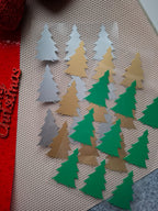 Bügelmotiv Bogen - TANNENBAUM - AC Designs