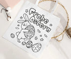 Apothekentasche - OSTERMOTIV ZUM AUSMALEN - AC Designs