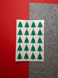 Aufkleber Bogen - TANNENBAUM - AC Designs