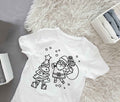 Ausmal Premium T-Shirt - WEIHNACHTSMANN - AC Designs