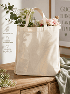 Baumwolltasche personalisiert – Wunschtext selbst gestalten | Stoffbeutel mit eigenem Text - AC Designs