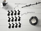 Bügelmotiv Bogen - HASE - AC Designs