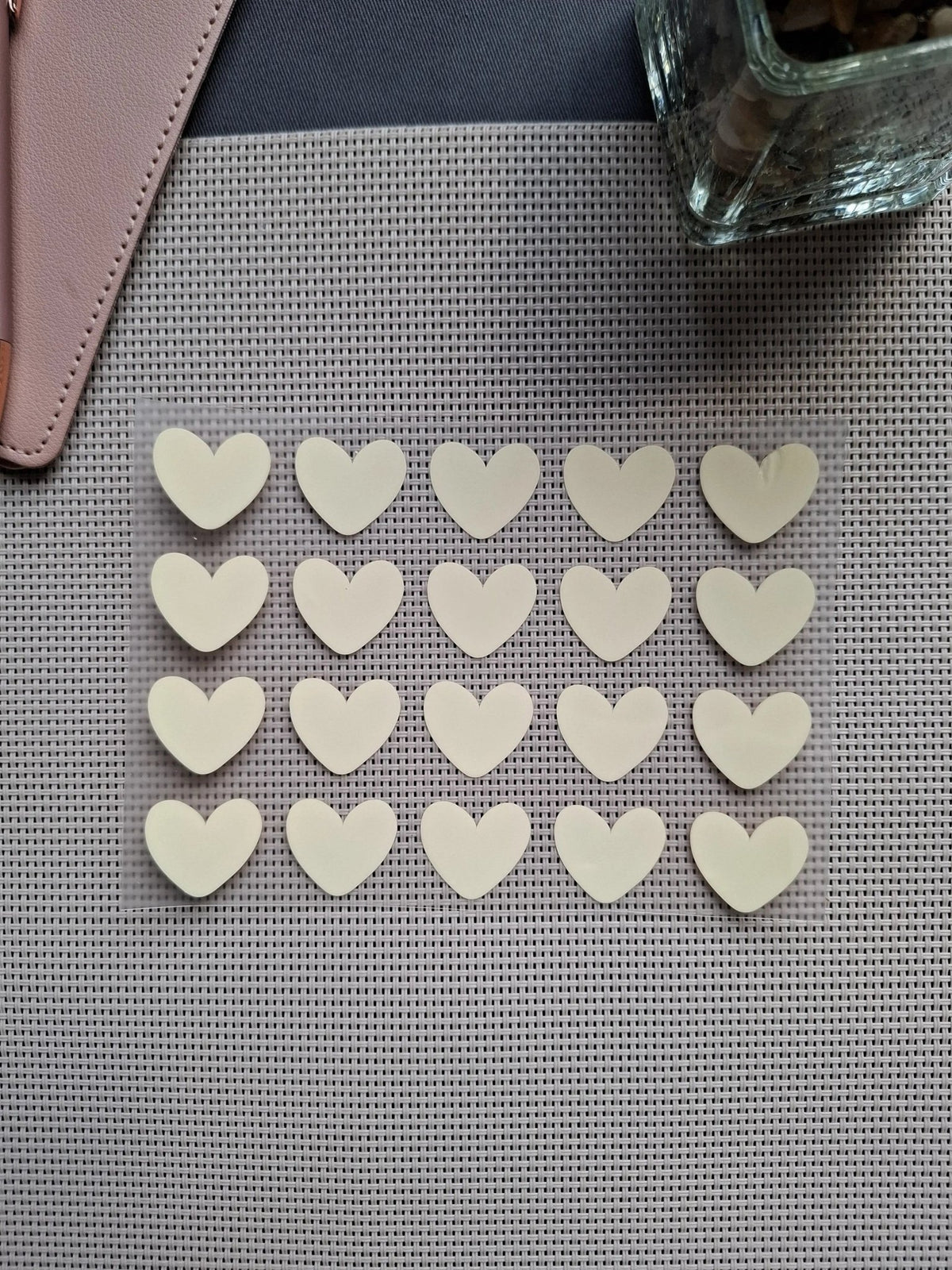 Bügelmotiv Bogen - HERZ - AC Designs